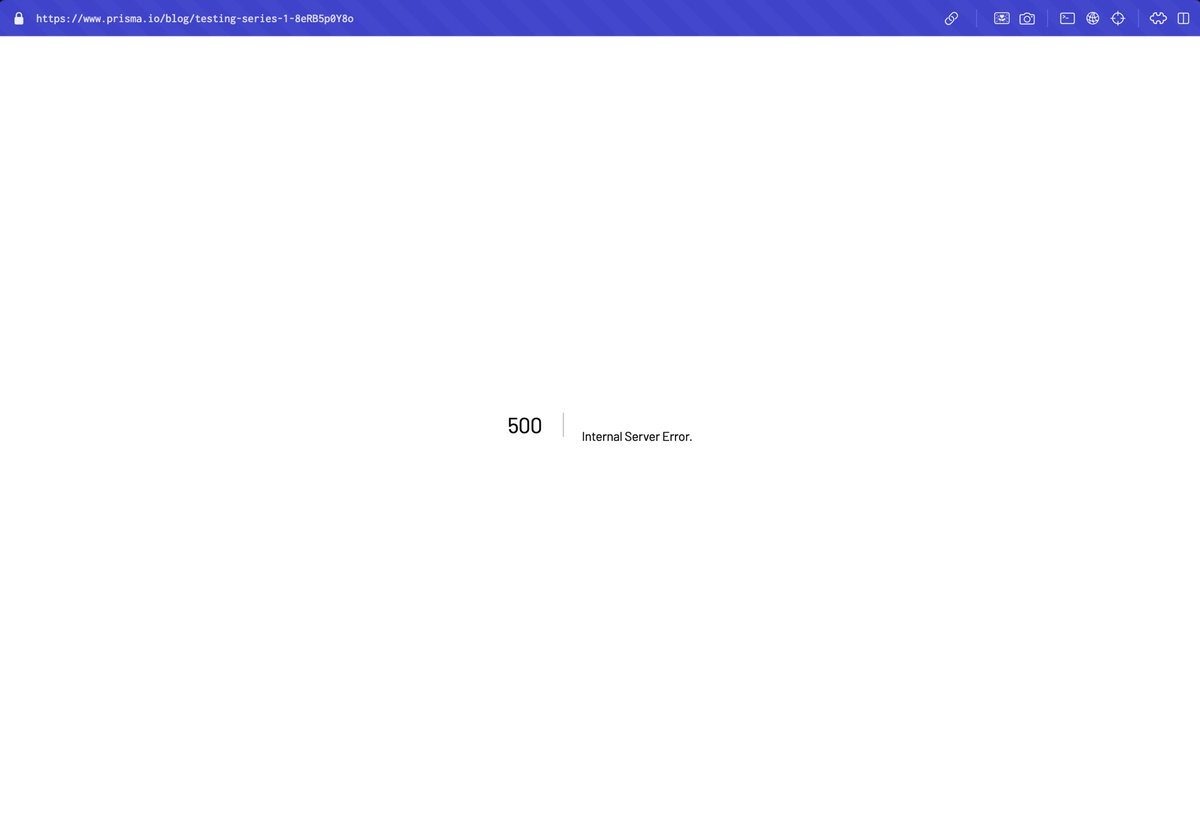what’s happening prisma 😭😭 <a href="/prisma/">Prisma Postgres</a>