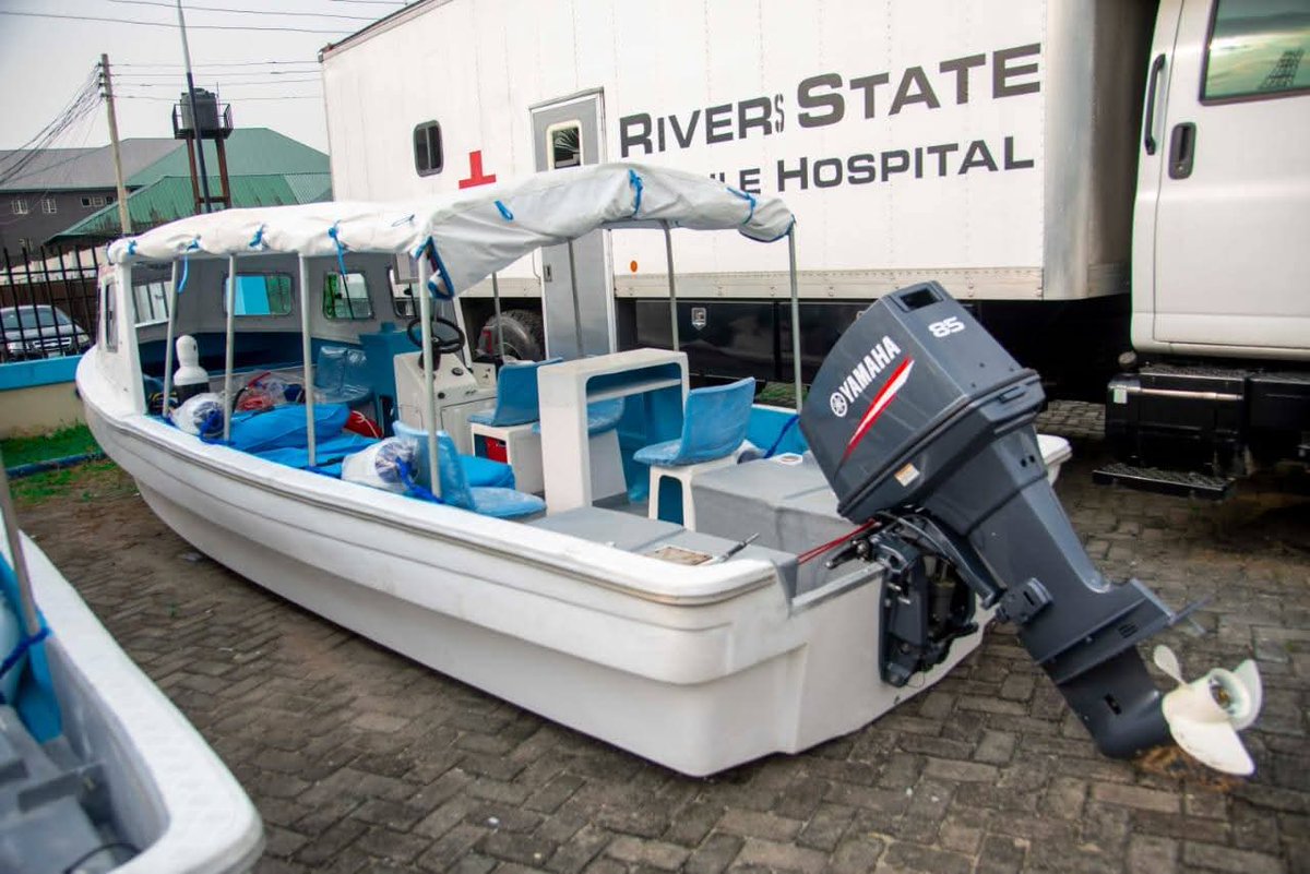 ObijuruB's tweet image. #tinabriggsnews 
#RiversFirst 

RIVERS STATE MARINE EMERGENCY SERVICES. 

This is the brainchild of the immediate past Honourable Commissioner for Health, Rivers State, Dr. Adaeze Chidinma Oreh 

A strategic initiative designed to bridge the gap in the states healthcare