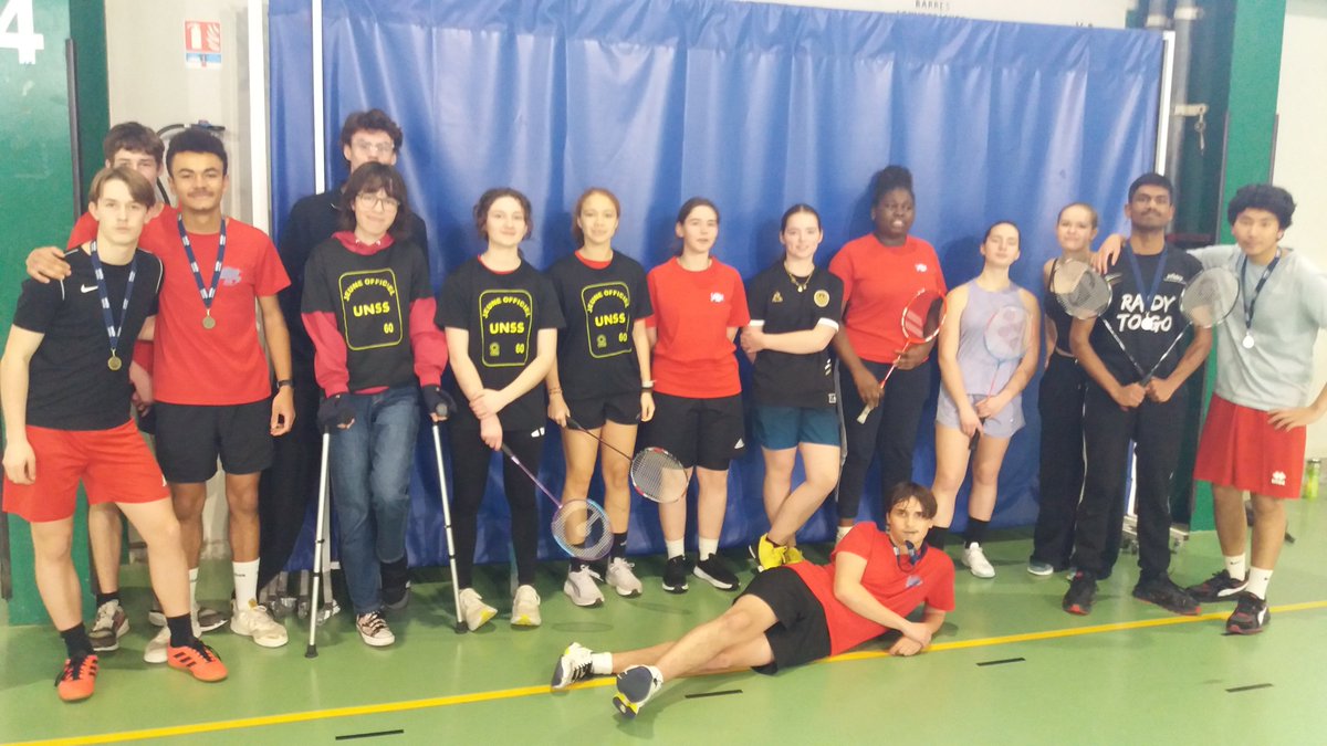 Championnat UNSS de badminton par équipes démixées – Mercredi 11 février 2026
Le lycée Félix Faure s’est illustré lors du championnat UNSS de badminton par équipes démixées, organisé au lycée Charles de Gaulle de Compiègne.