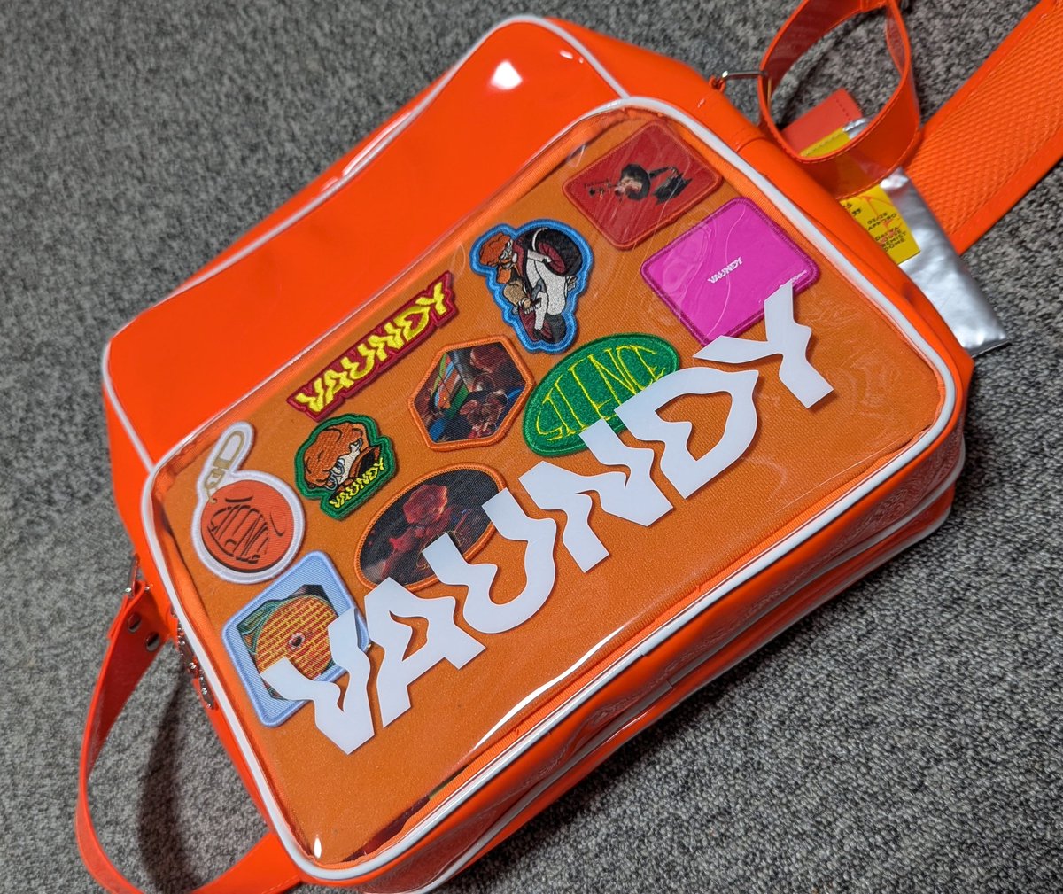 服にワッペン付けるの抵抗あるからちょっと工夫を👨‍🔧 #Vaundy