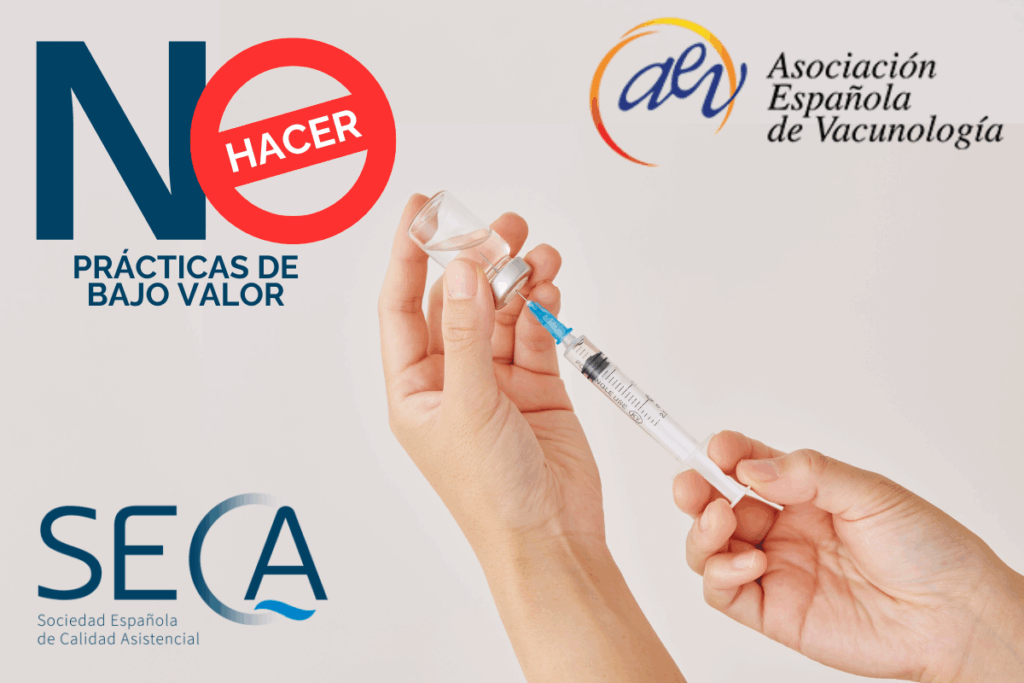 sadecaandalucia's tweet photo. 🩺 La Sociedad Española de Calidad Asistencial (SECA) y la Asociación Española de Vacunología (AEV) han publicado recomendaciones para ayudar a eliminar prácticas de bajo valor en vacunación.

👉 Desde Sadeca damos la enhorabuena 

https://t.co/Fag7n7aMQi

#SADECA https://t.co/qVEFiSy4vc