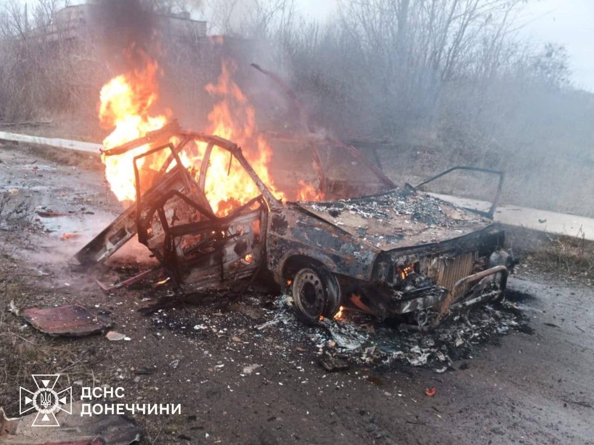 jurgen_nauditt's tweet photo. A Russian drone attacked a car carrying employees of the Sloviansk power plant: Three of them were killed, according to the Ministry of Energy and Coal Industry.

Without those filthy Russians, the world would be 1000 times better. https://t.co/OF0PpoIT8I