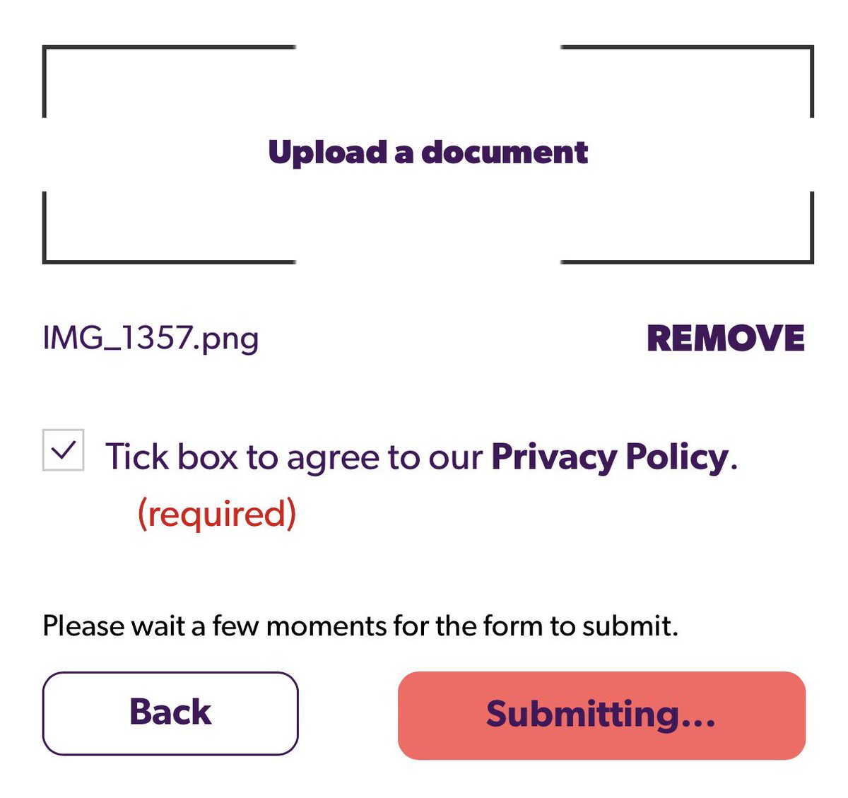 GBR_Signage's tweet photo. @GNRailUK Can I have an alternative way to get in touch please as the form doesn’t submit. It’s been ‘Submitting’ for over an hour on full WiFi. https://t.co/4qf209T0Dl
