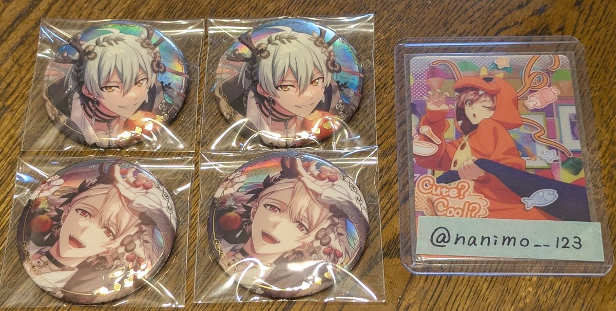 交換】アイドリッシュセブン アイナナ 記念日 2025 缶バッジ 缶バ ŹOOĻ