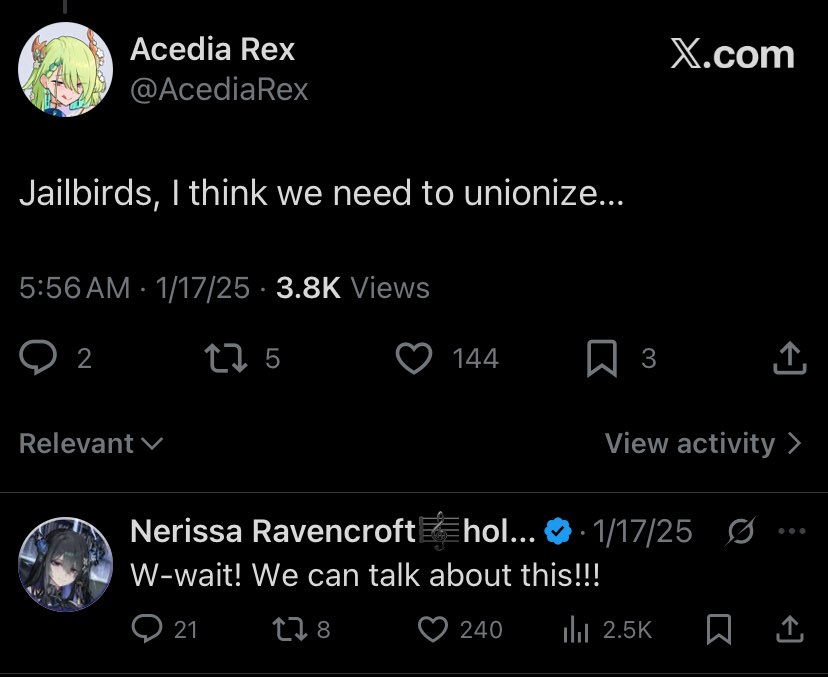 Acedia Rex (STREAM OYOME♡HOLIC TODAY) tweet media