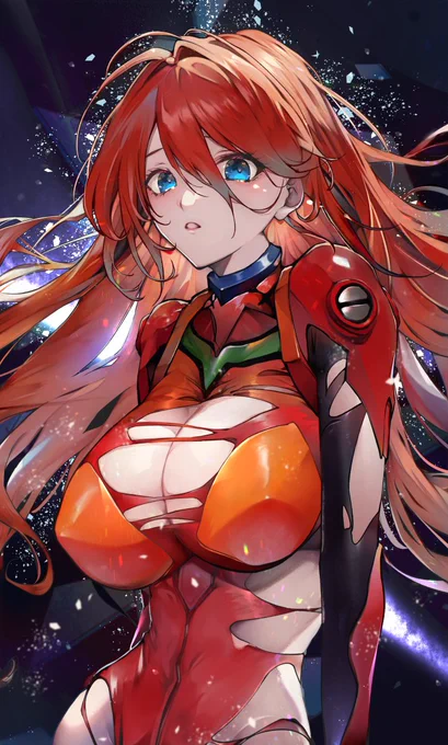 #私はこういう絵を描いています 最近投稿できていないので新作の繋ぎに過去絵を～ 主にエヴァンゲリオン(Evangelion)のアスカとシンジというかLASを描いています 他版権や漫画とネタ絵もちょくちょく出したり、後色々大きいのが好き