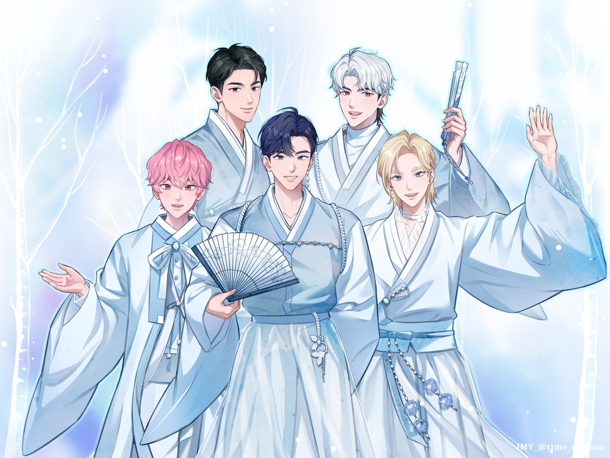 기다릴게 st 한복 🩵 #플레이브 #PLAVE