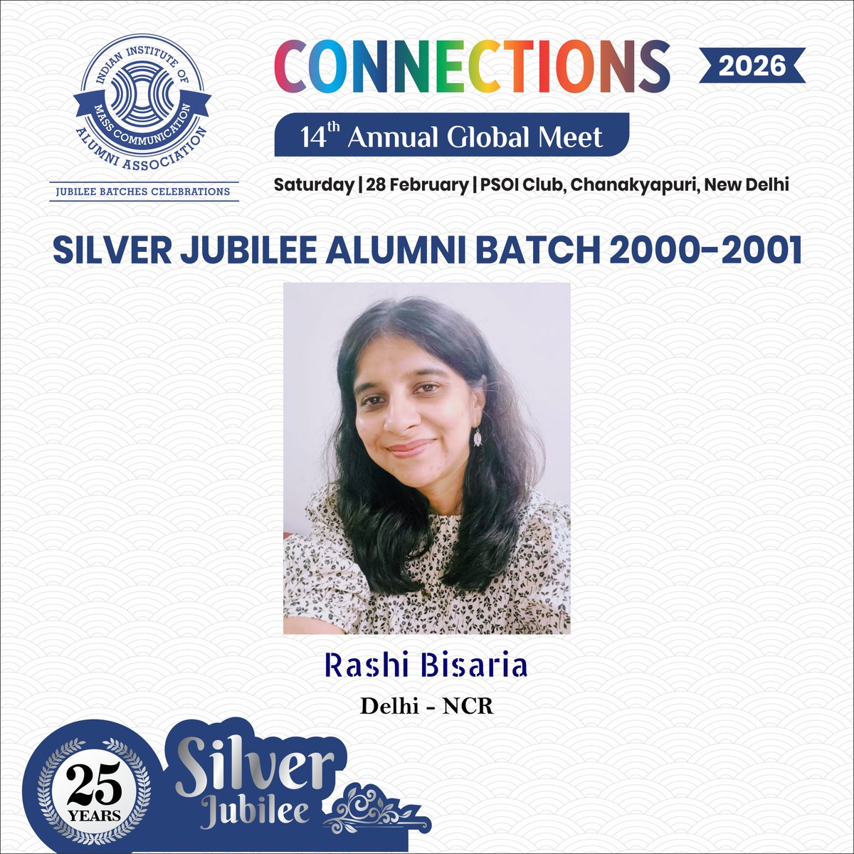 IIMC Silver Jubilee Alumni Batch: Rashi Bisaria (EJ, Delhi) is Senior Executive Editor at Upstox, a storyteller with 20+ years across Print, TV and Digital. Formerly Multimedia Head at Business Today, she has led cross-platform editorial formats, shaping sharp, balanced