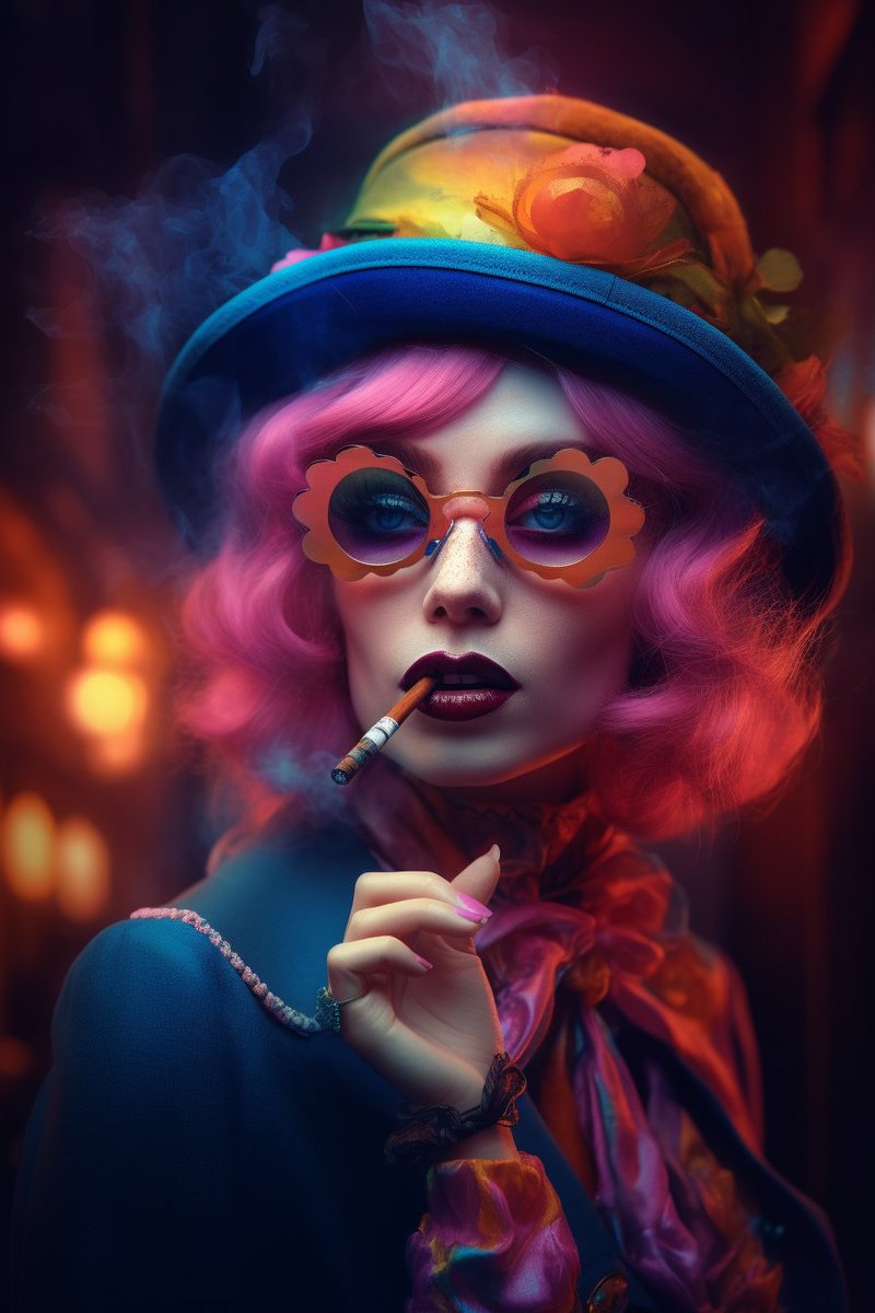 "They told her the 20s were dead. She disagreed.

Every Tuesday at precisely 11:47 PM, she appears at the Velvet Rope. Same booth. Same unlit cigarette. Same glasses that hide which century she's actually looking at.

The staff doesn't ask questions. The regulars know better. But