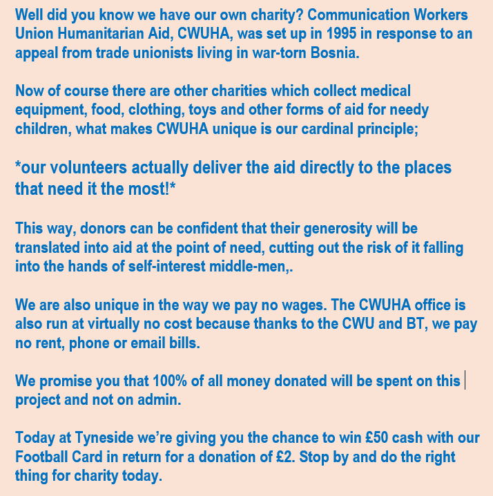 CWU Tyne & Wear tweet media