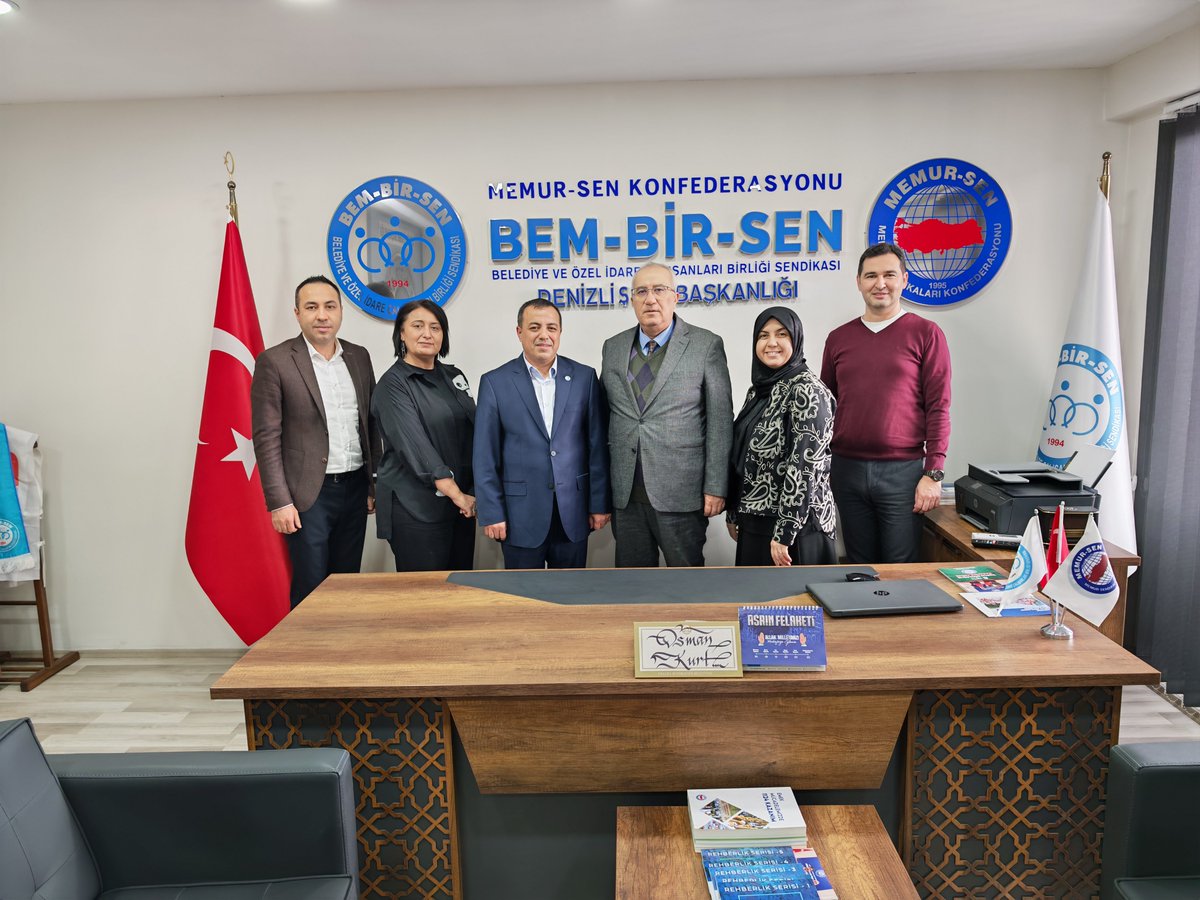 BemBirSen20's tweet photo. Çameli Belediye Başkanımız Sayın Cengiz ARSLAN,  Şube Başkanlığımızı ziyarette bulundular. 
Kurum–sendika iş birliğinin güçlendirilmesine yönelik karşılıklı görüş alışverişinde bulunuldu. 
Başkanımız Sayın Cengiz ARSLAN'a ziyaretleri için teşekkür ederiz. https://t.co/5QzO3PjsOi