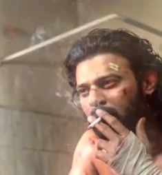 #Prabhas leaked pic from #Spirit movie🔥🔥.