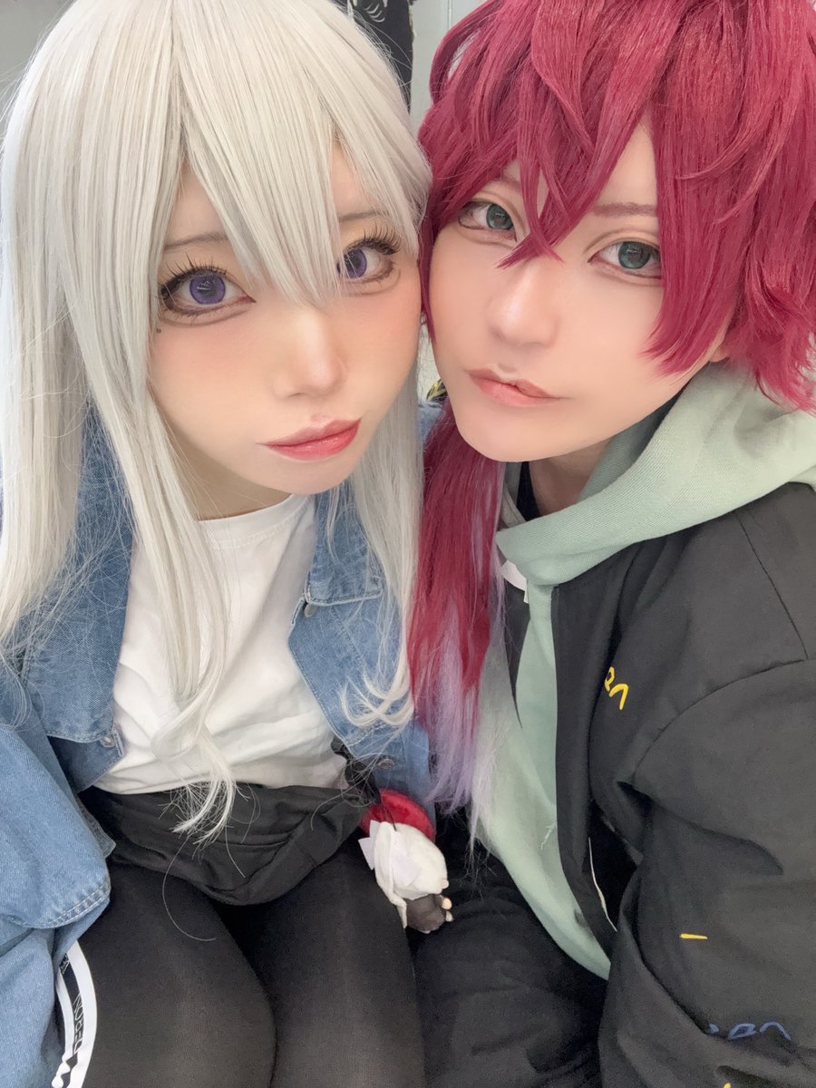 ふたりともまとめてｷﾞｭｯ……としたჱ̒^._.^)