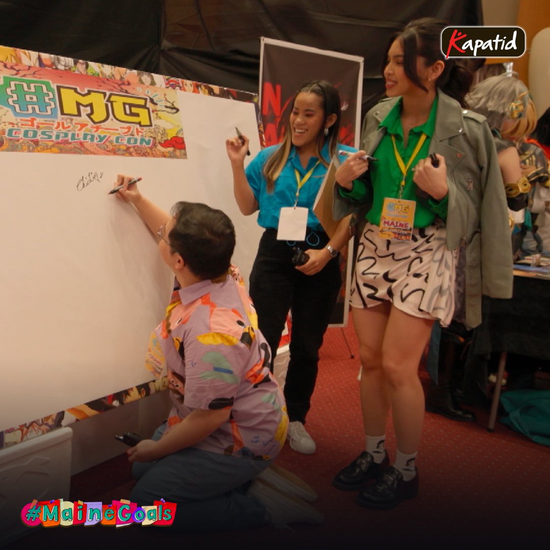 Main character energy, bonggang transformation, at ultimate pasabog ang hatid ng ating mga besties this week! Kita-kits sa pinaka-epic na cosplay era!

#MaineGoals sa Kapatid!

SATURDAY 
5:00PM KSA, 6:00PM UAE, 5:30PM PGT
10:30AM PST, 1:30PM EST, 4:30AM GUAM (SUN)