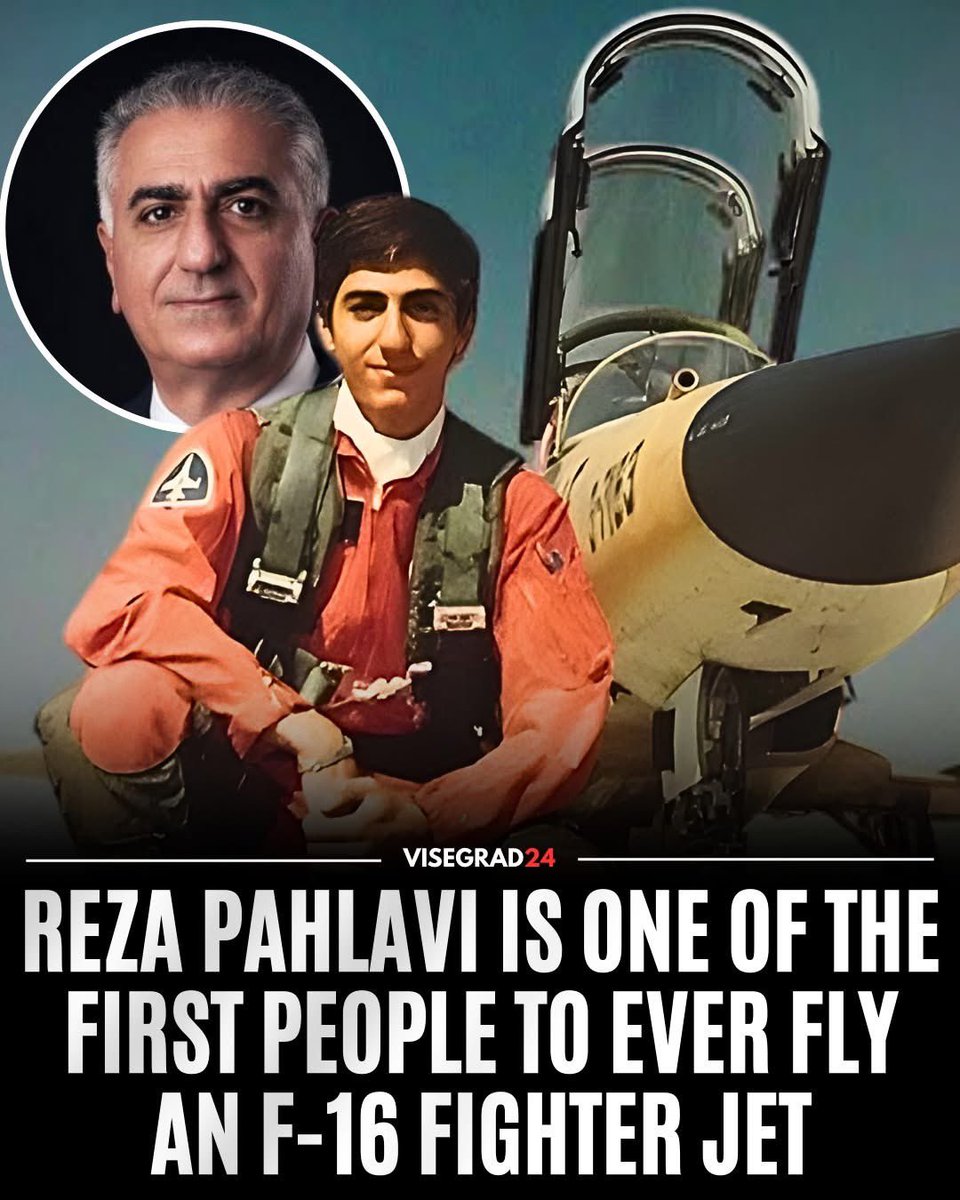 Crown Prince Reza Pahlavi is one of the first 60 people in the world to fly the General Dynamics F-16 Fighting Falcon jet.

While undergoing advanced military training at Reese Air Force Base in Texas, Pahlavi was ranked 56th on the official global list of pilots to operate the
