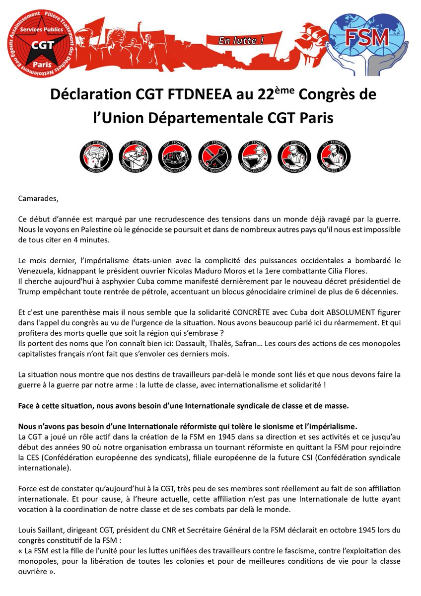 CGT FTDNEEA PARIS tweet media