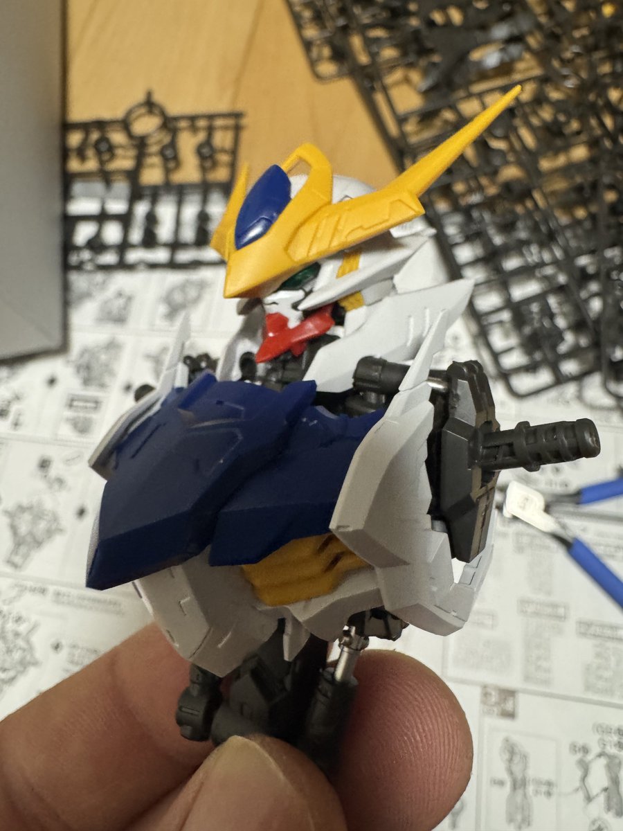 明後日オプションパーツセット発送されるらしいから慌ててMG