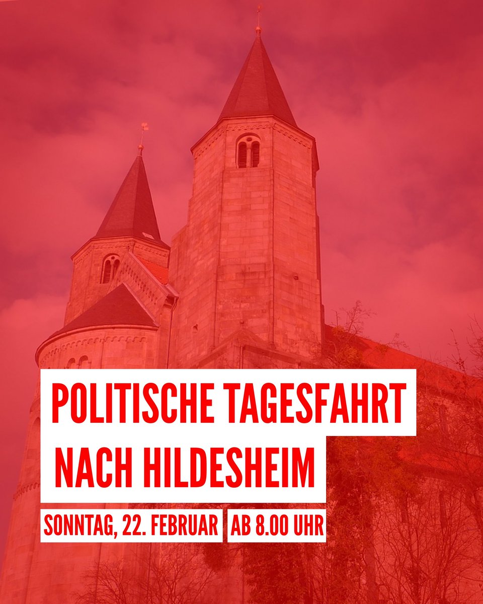 Hildesheim besticht durch seine Mischung aus UNESCO-Weltkulturerbe, seiner Geschichte und den prachtvollen Fachwerkgebäuden, die wir auf einer Stadtführung kennenlernen werden. Dazu haben wir bei einem leckeren Frühstück ein Gespräch mit der örtlichen Landtagsabgeordneten
