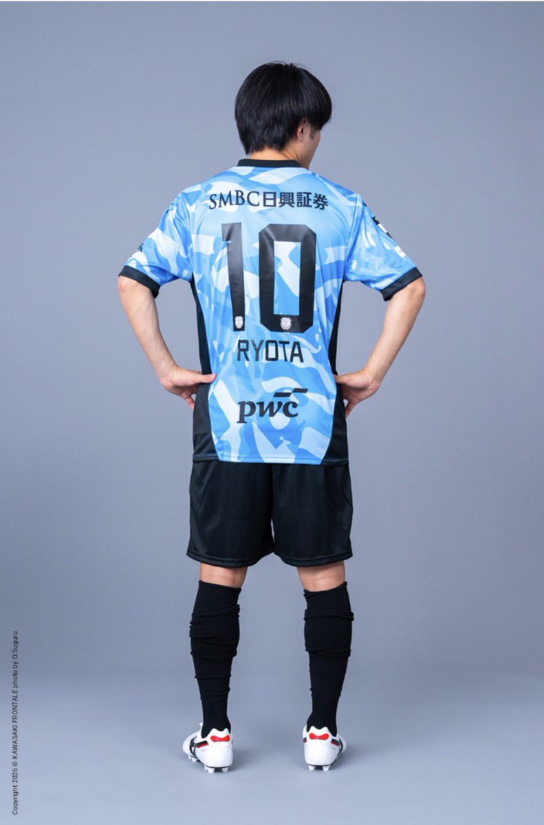 🐬2026、我家のユニ🩵 🏆川崎フロンターレ⚽️ #Frontale #大島僚太