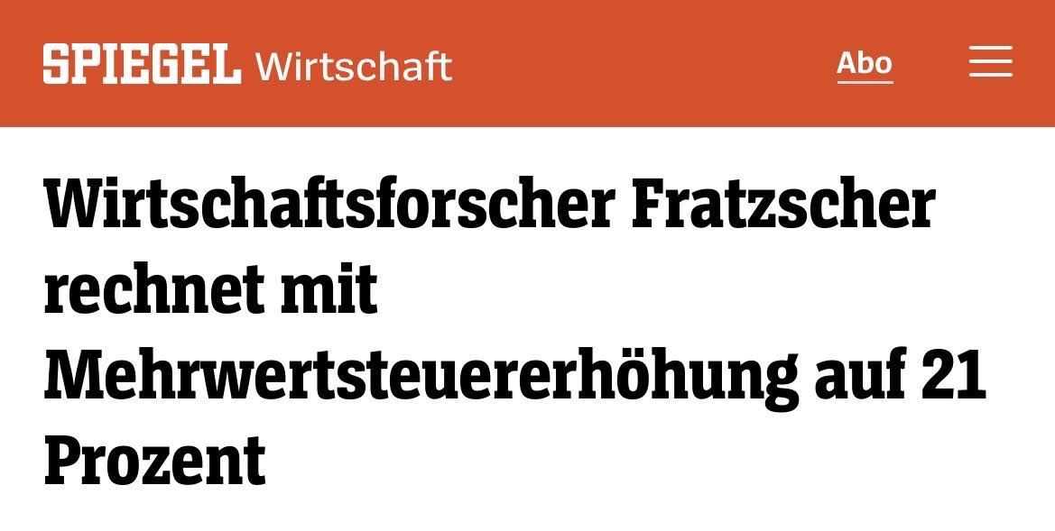 Eine Erhöhung der Mehrwertsteuer wäre so ziemlich der ungerechteste und dümmste Weg, den man gehen kann, um den Haushalt zu sanieren.