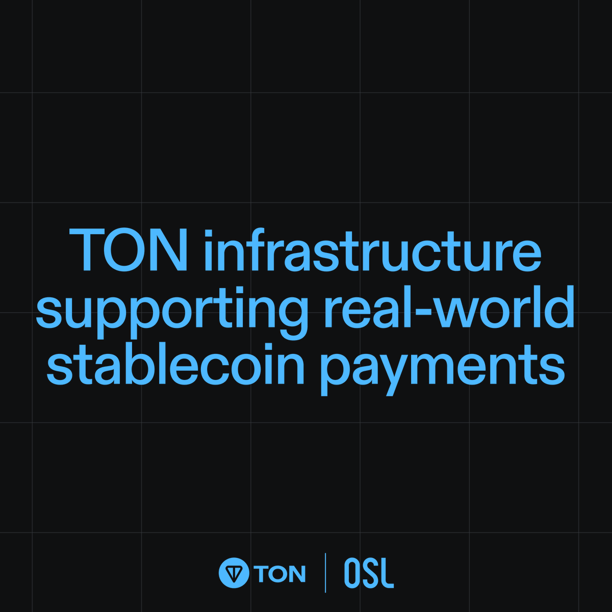 ton_blockchain's tweet photo. Breaking: TON Foundation has partnered with @BanxaOfficial, @osldotcom to bring stablecoin payment infrastructure to thousands of SMEs across APAC.

B2B settlements. Cross-border transactions. Consumer-to-business payments.
All on TON. https://t.co/XWtzOG3GGy