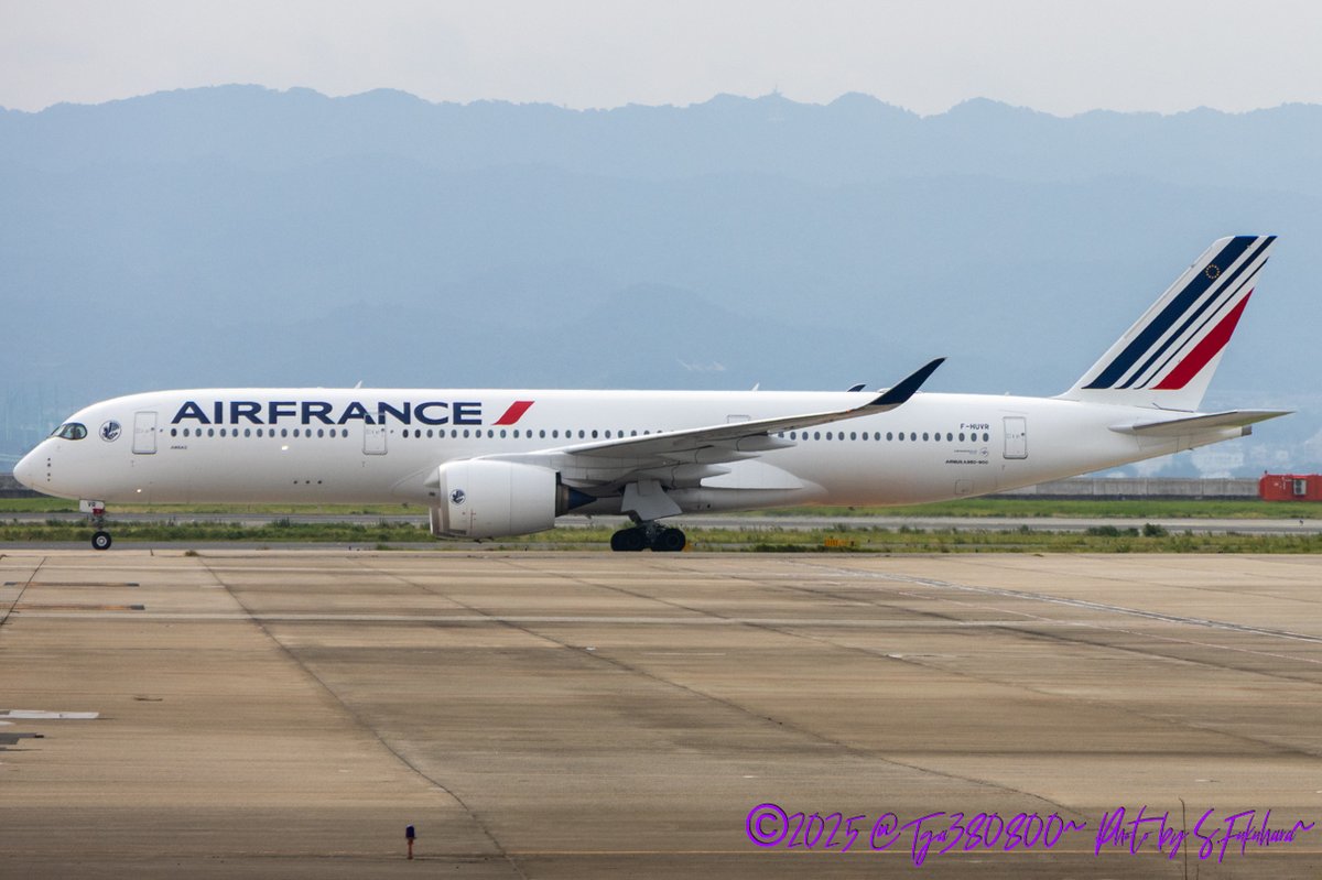 Tga380800's tweet image. Airline:Air France
Aircraft:A350-900
Locations:KIX
Date:14/09/2025
Remarks:

#AirFrance #エールフランス航空 #AF
#Airbus #A350 #A350900
#KIX #KansaiInternationalAirport #関西国際空港 #RJBB
#飛行機好きな人と繋がりたい #飛行機好きな人 #飛行機写真