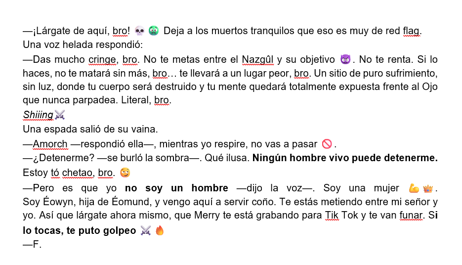 Habrá que reescribir El Señor de los Anillos con vocabulario más adaptado para los tiempos que corren.