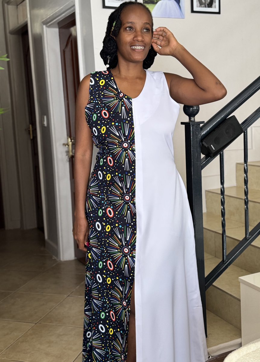 White x Ankara combo we didn't know we needed. 

I don't usually advise on pairing white with Ankara Because Ankara is dyed and with wash and wear, it will spill off on the white. But this client insisted. It does look good though🥰🫶🏾

🏷️ Kes. 3500

DM me to order.