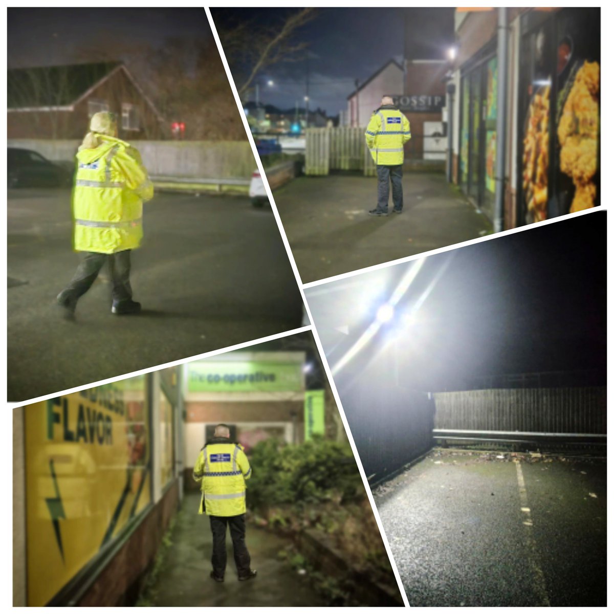 🗨👮🏼‍♀️🌃 Officers are conducting evening vehicle and foot patrols around the Walsall Wood neighbourhoods. Yesterday evening we targeted locations of reported antisocial behaviour and will continue to monitor these areas. This includes estates, businesses and night time economy. 👀