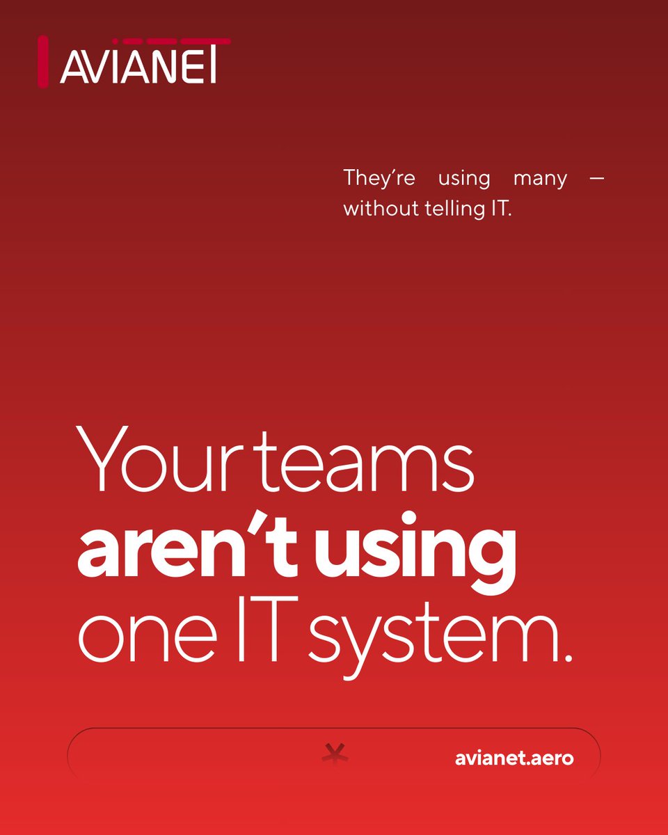 🚨 Are your teams using a dozen different tools without your IT team knowing? It’s a bigger problem than you think.

So, how do you fix this? 👇

🚀 Explore AVIANET’s IT services and start optimising your infrastructure today.

#ITServices #ShadowIT #ToolSprawl  #CyberSecurity