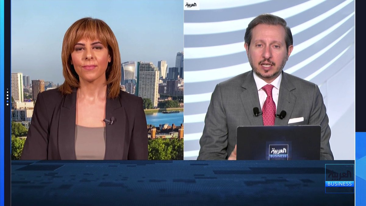 مراسلة العربية كارينا كامل: بيانات سوق العمل البريطاني غيرت توقعات السوق بالكامل وأصبح تسعير خفضين للفائدة هذا العام شبه مؤكد. شركة IHG تتوقع تحسن أعمالها مستقبلاً بدعم من استضافة أميركا لكأس العالم 2026 رغم تباطؤ السياحة مؤخراً غداء عمل _Business 