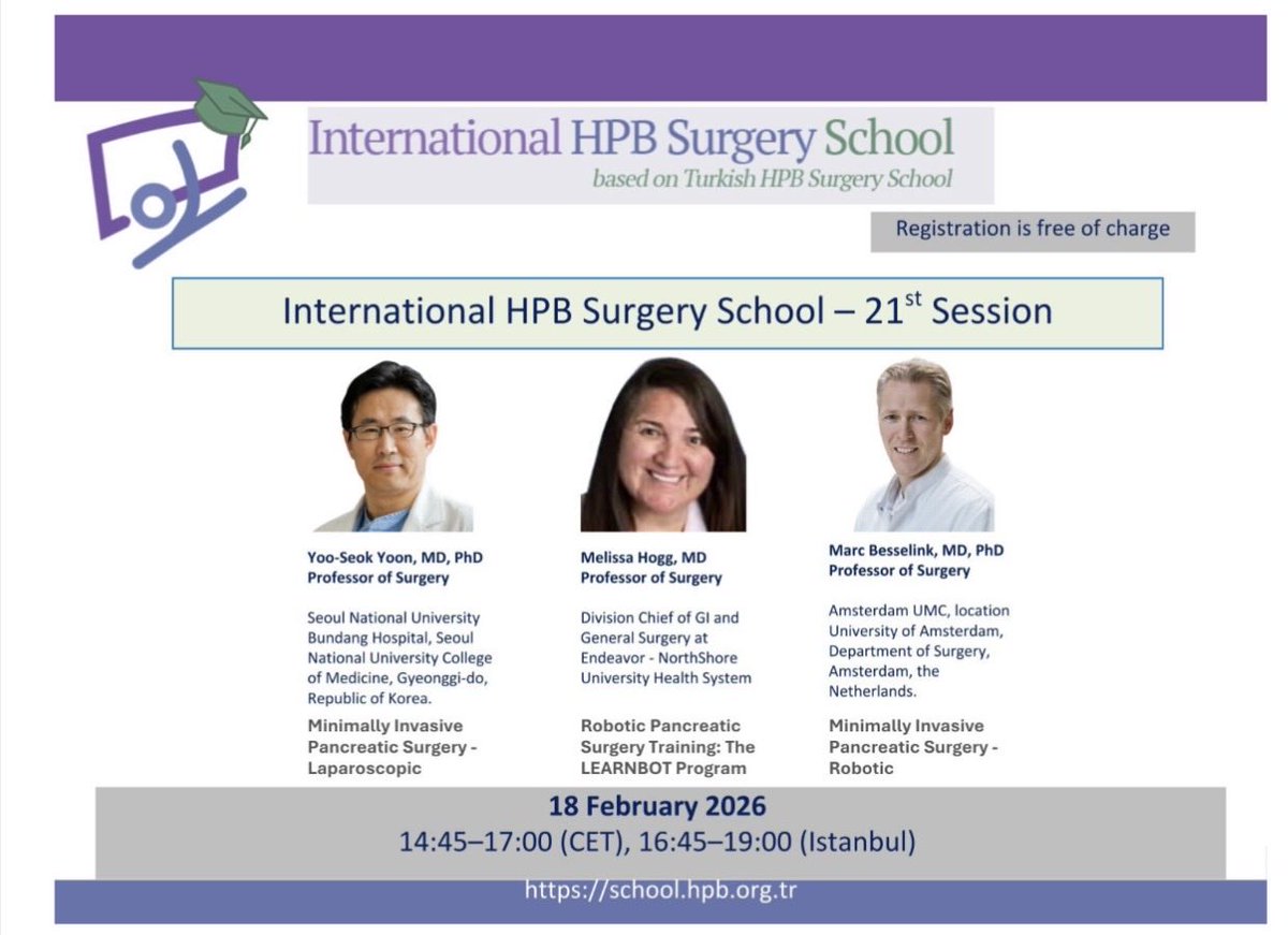 Türk HPB Cerrahi Derneği tweet media