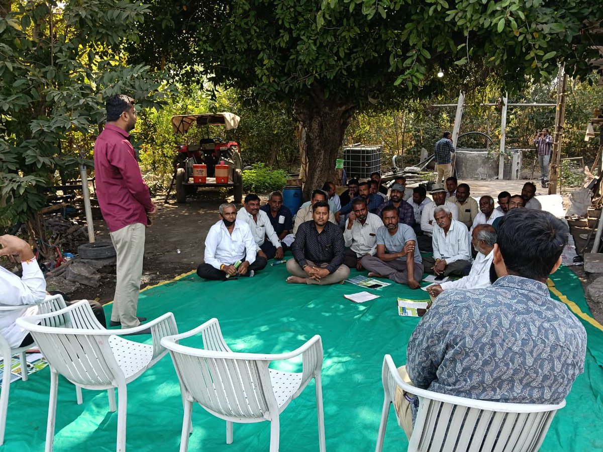 kpranavjoshi's tweet photo. #NFSM pulse યોજના હેઠળ સાવરકુંડલા તાલુકાના કુંડલા ગામે ખેડૂત શિબિર યોજાયેલ. જેમાં @ddaamreli સાહેબ, @agriamreli01 ના મ.ખે.નિ.સાહેબ, @agrisvkd ના ગ્રામસેવક મિત્રો અને બહોળી સંખ્યામાં ખેડૂતો જોડાયેલ. @Infoamreligog @ddoamreli @SdmSavarkundla https://t.co/G9v6X9SnVL