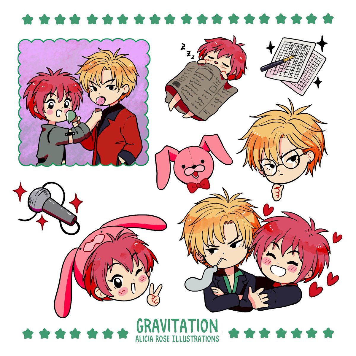 I'm not letting any of you forget about Gravitation