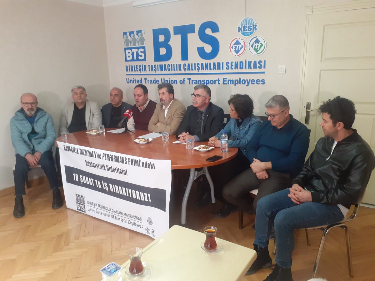 DHMİ Emekçileri Adalet İçin 18 Şubat’ta İş Bırakıyor habereguven.com/dhmi-emekciler… <a href="/KESK1995/">KESK</a> <a href="/BTSGENELMERKEZ/">BTS Genel Merkezi</a>