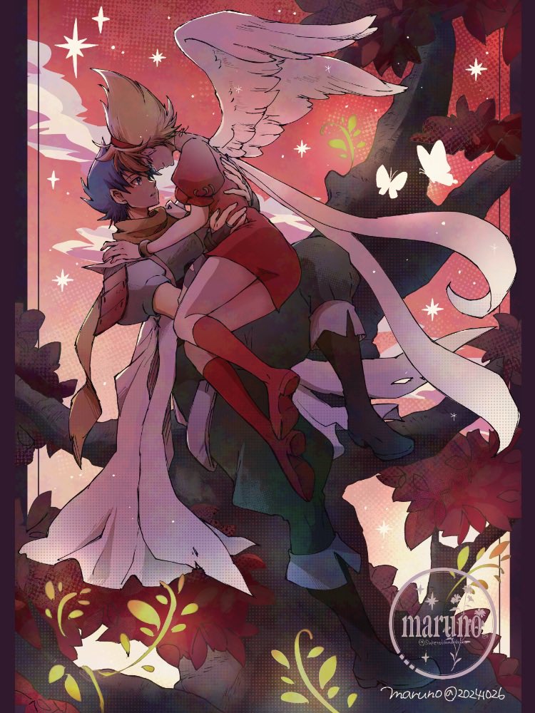 今日もニーナちゃんの日
天使のささやきの日ってことで
手繋ぎ＆おでこコツンのセット👼