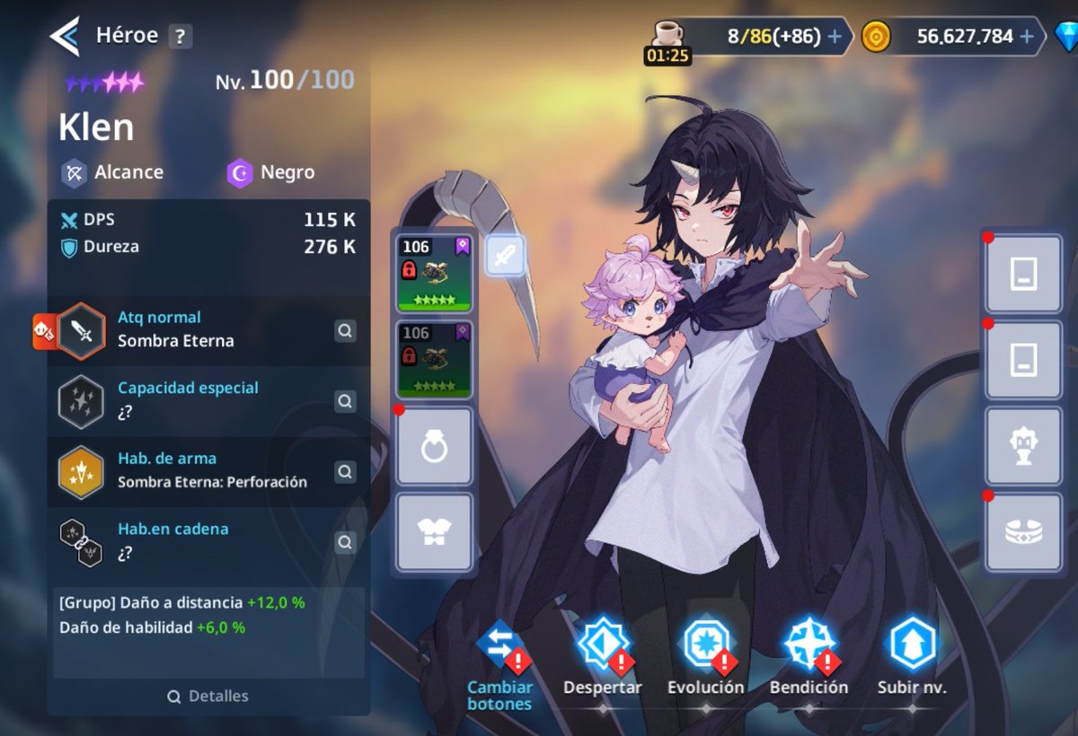 Ya salió la colaboración de Clevatess x Guardian Tales y acabo de sacar a Klen con su arma  📙,en las primeras dos tiradas 🗣️‼️🔥