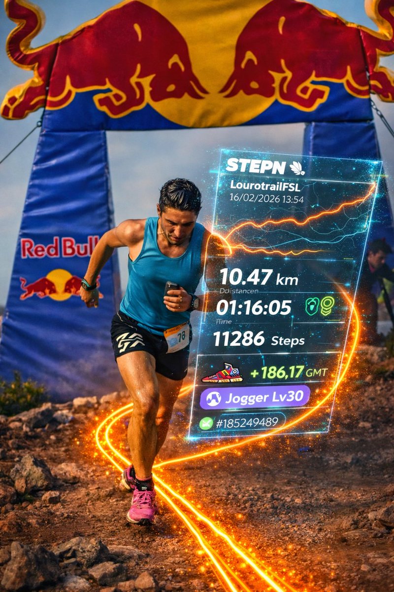 lourotrail's tweet image. GM Stepners 🔥
Yesterday’s grind:
10.47 km
11,286 steps
+186.17 GMT 💰
Lv30 Jogger doing what it does. 💪
#STEPN #GMT