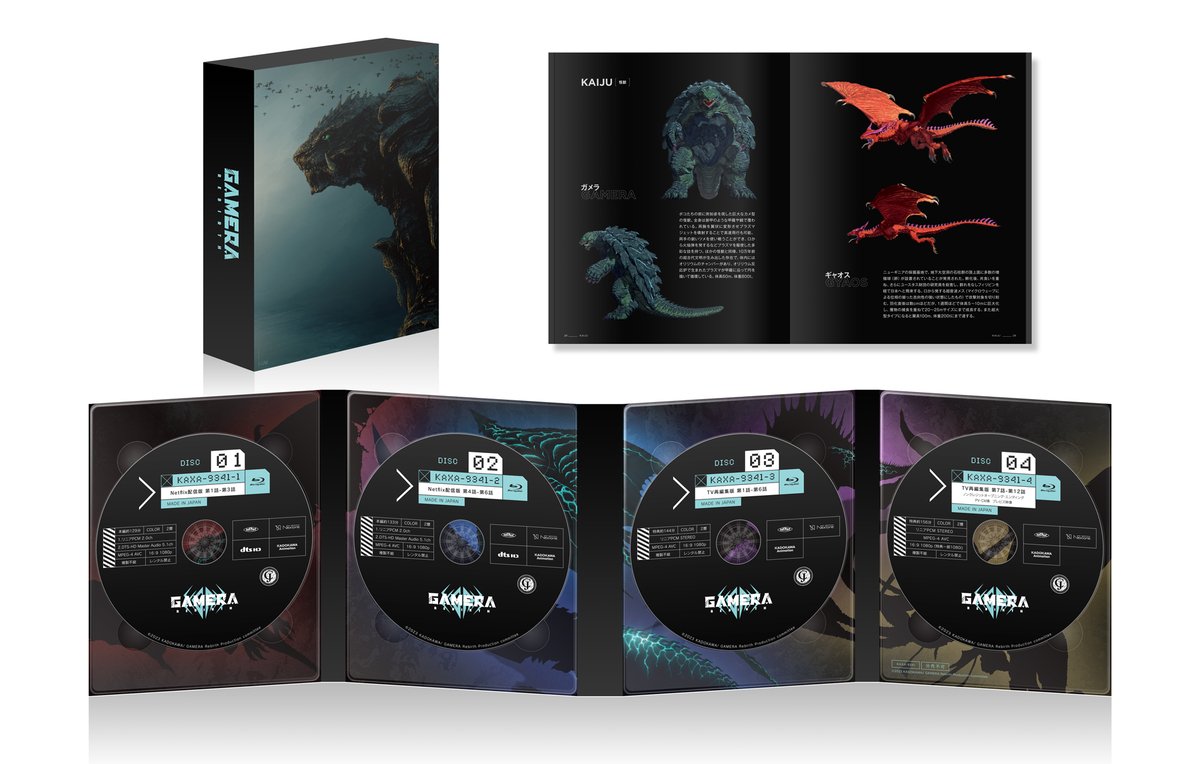 ◤￣￣￣￣￣￣￣￣￣ GAMERA -Rebirth- （#ガメラリバース） Blu-ray