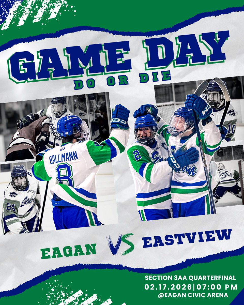 Eagan Wildcats Boys Hockey tweet media