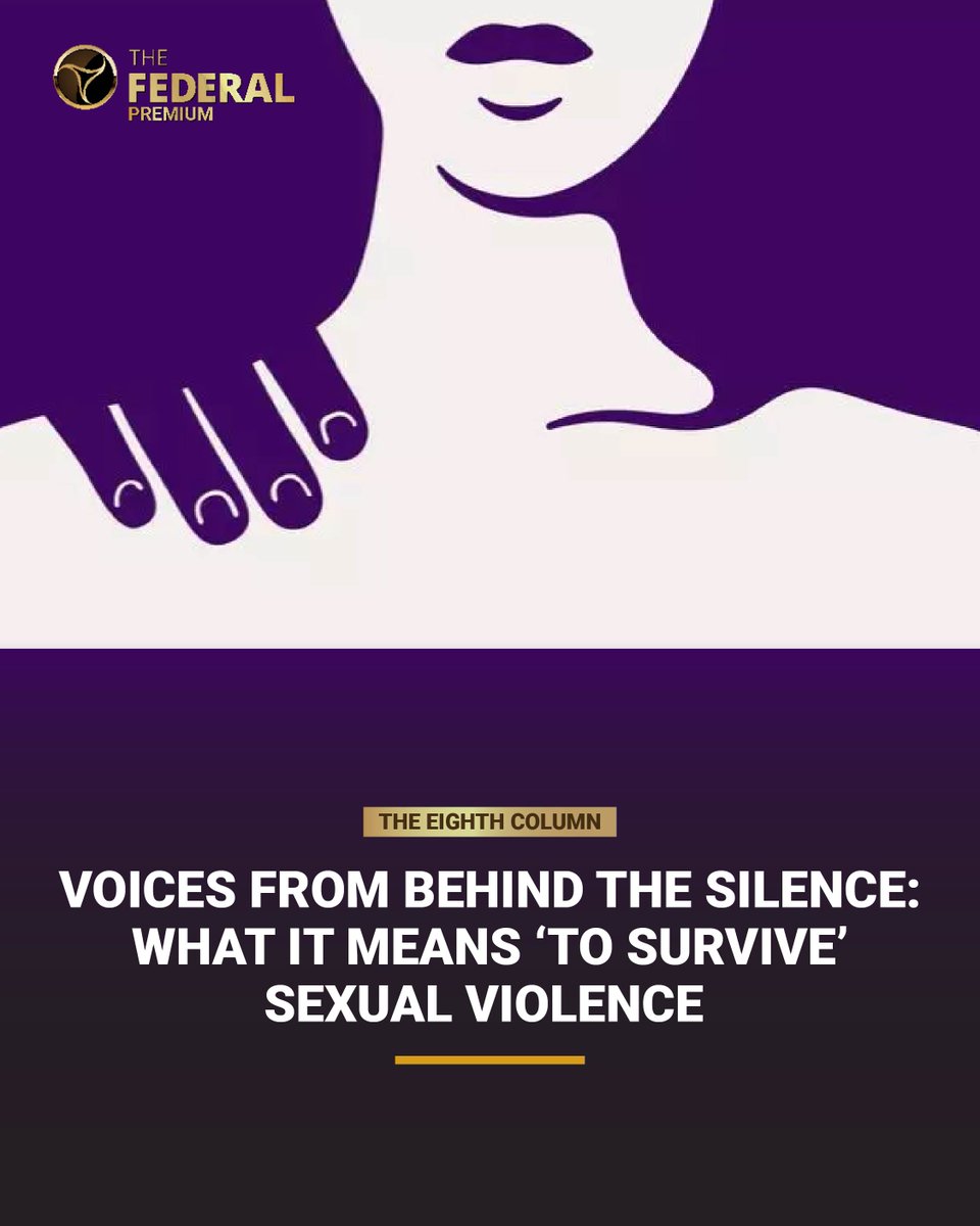 TheFederal_News's tweet image. #TheEighthColumn | What hurt most, she says, was not only the physical trauma, but the ridicule she faced, writes @RajeevSantharam. 

Read more: thefederal.com/category/the-e…

#SexualAssault #SexualViolence #CrimesAgainstWomen #CrimesAgainstHumanity #BishopFrancoMulakkal #Kerala