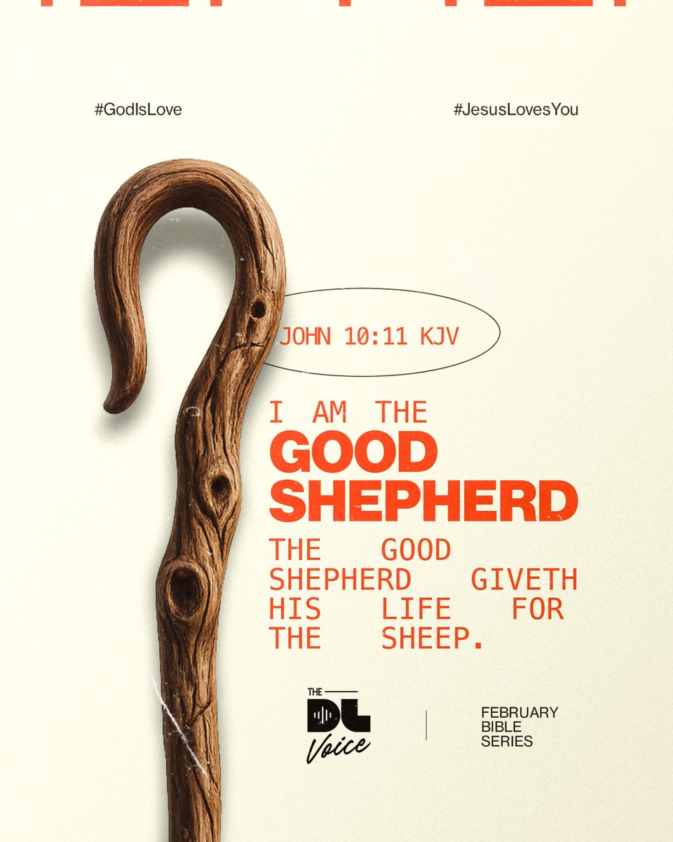 TheDLvoice's tweet image. The Shepherd didn’t run.
He laid down His life.
That’s love in action.

#WhatIsLove
#GodIsLove
#JesusLovesYou
