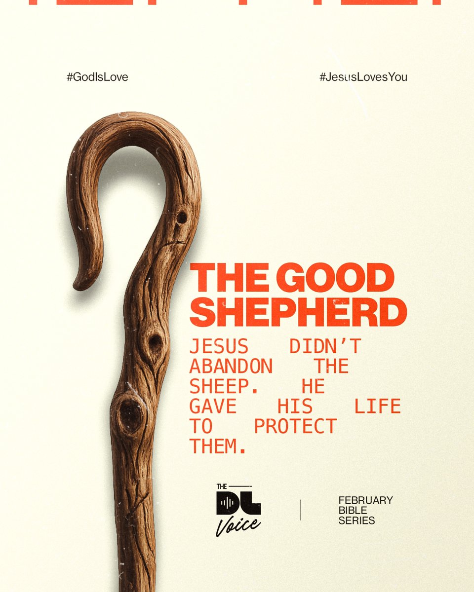 TheDLvoice's tweet image. The Shepherd didn’t run.
He laid down His life.
That’s love in action.

#WhatIsLove
#GodIsLove
#JesusLovesYou