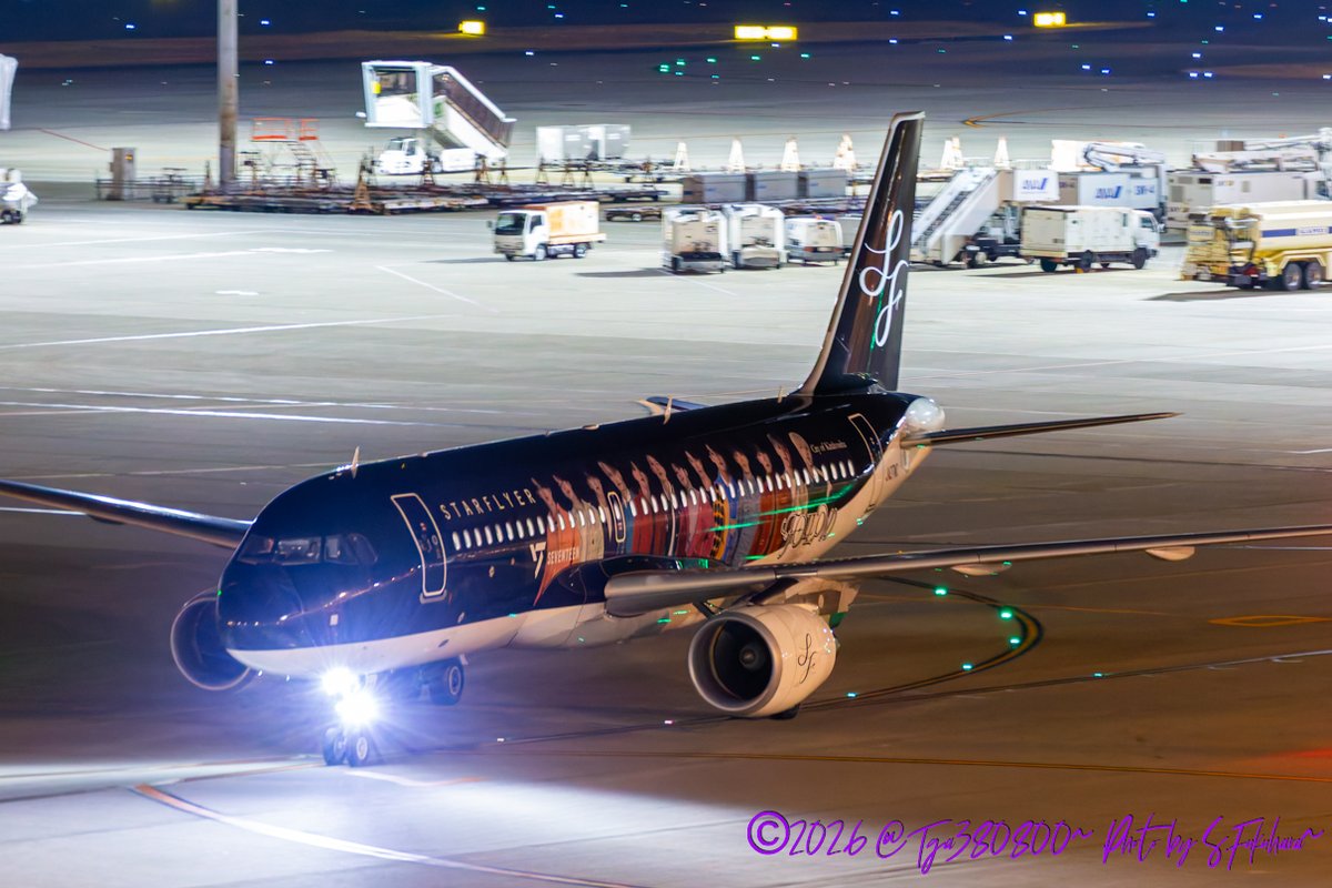 Airline:Star Flyer Aircraft:A320-200(SL) Locations:NGO Date:01/03