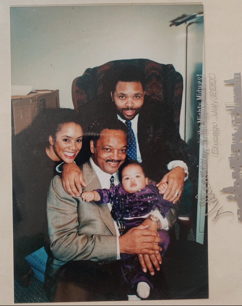 Reverend Jesse Jackson to all but grandpa to me. This feels so surreal, my heart aches. Thankful to have known you in this life time. Grateful that i can still see your face when i look in the mirror. 🕊️🤍
