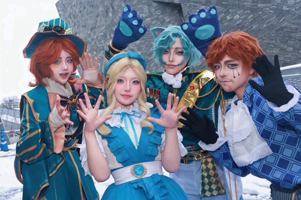 Identity V /cos 

    ♥ ━━━━━━━━━━━━━┓
    ┃  君も
              不思議なお茶会に
                                          参加する？
    ┗━━━━━━━━━━━━ ♠ ┛