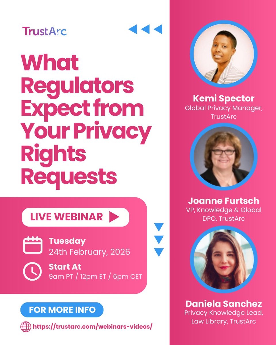 TrustArc tweet media