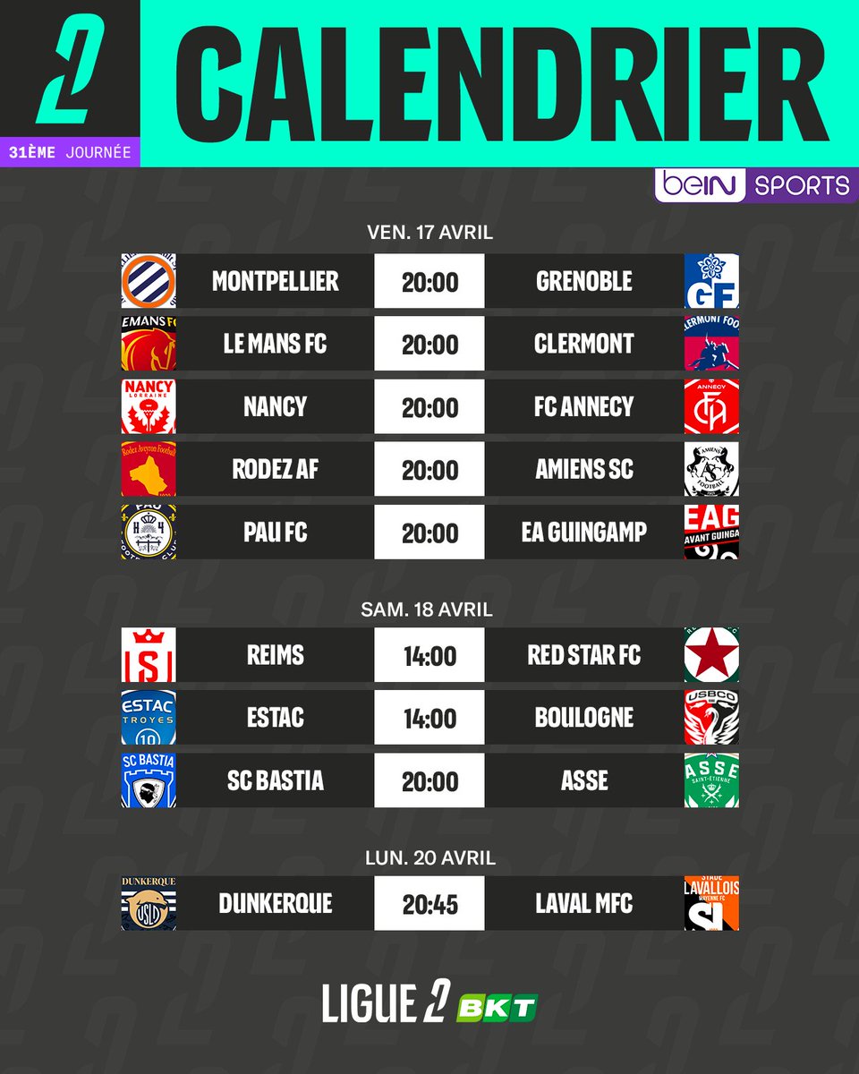 Ligue 2 BKT tweet media