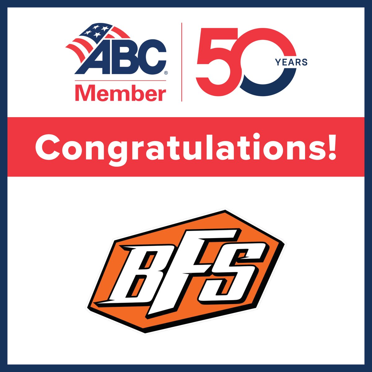 Congratulations to Barricade Flasher Service, Inc. on an incredible milestone of 50 years with ABC of Wisconsin!