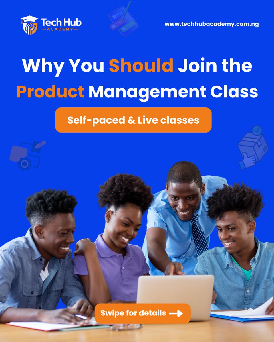 techhubacademy_'s tweet photo. Get Hired as a Product Manager in just 12 weeks of intensive learning. 

No prior experience in tech? No problem. Learn in-demand product management skills, build a job-ready portfolio with guided mentorship.

✔3 Months intensive training + 6 weeks Internship https://t.co/OSWT0Rbzsj